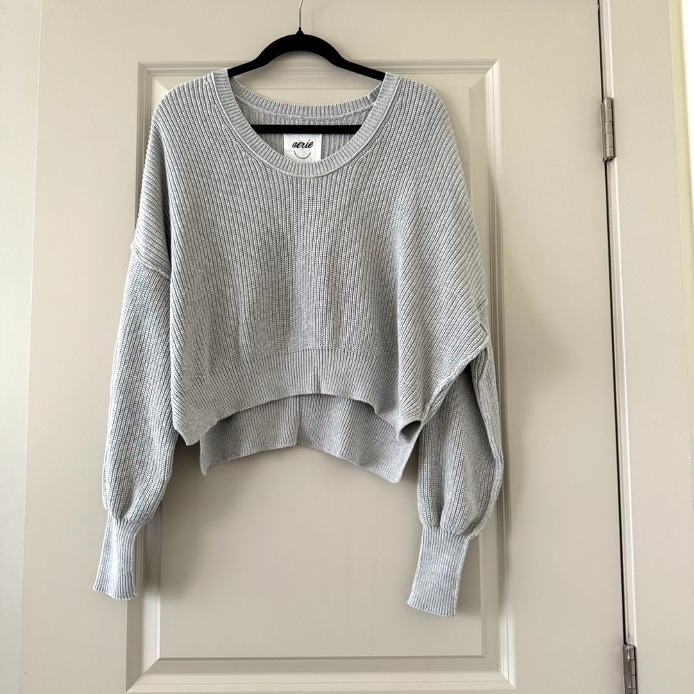 Aerie Cropped Sweater